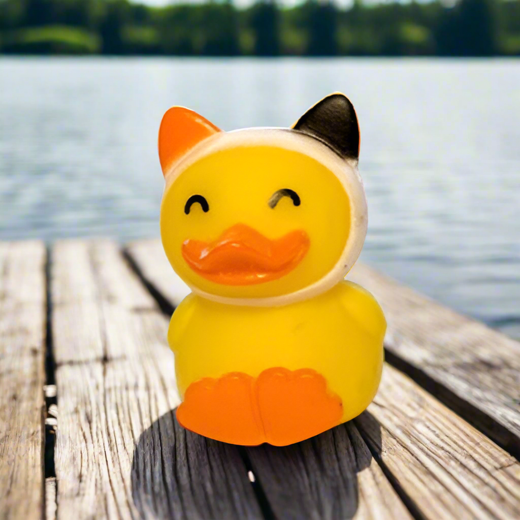 Cat rubber duck on sale