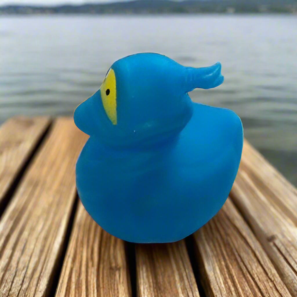 Ninja Assassin Blue Rubber Duck