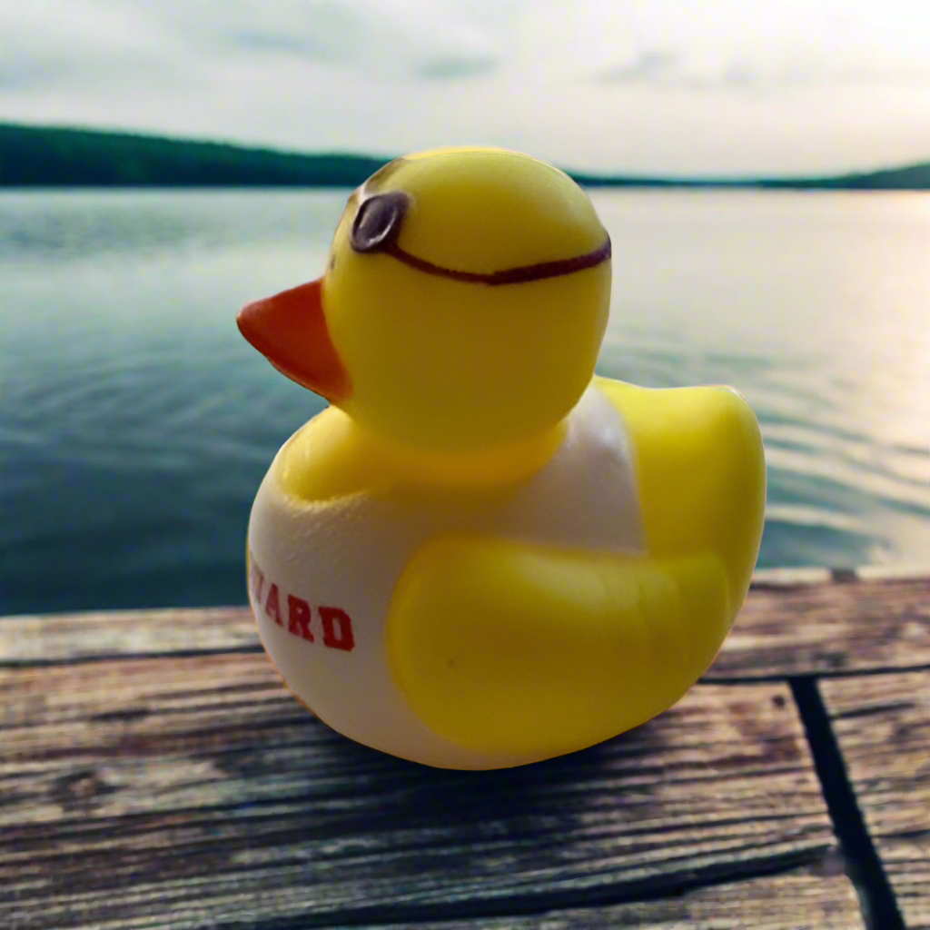 Lifeguard Boy Rubber Duck