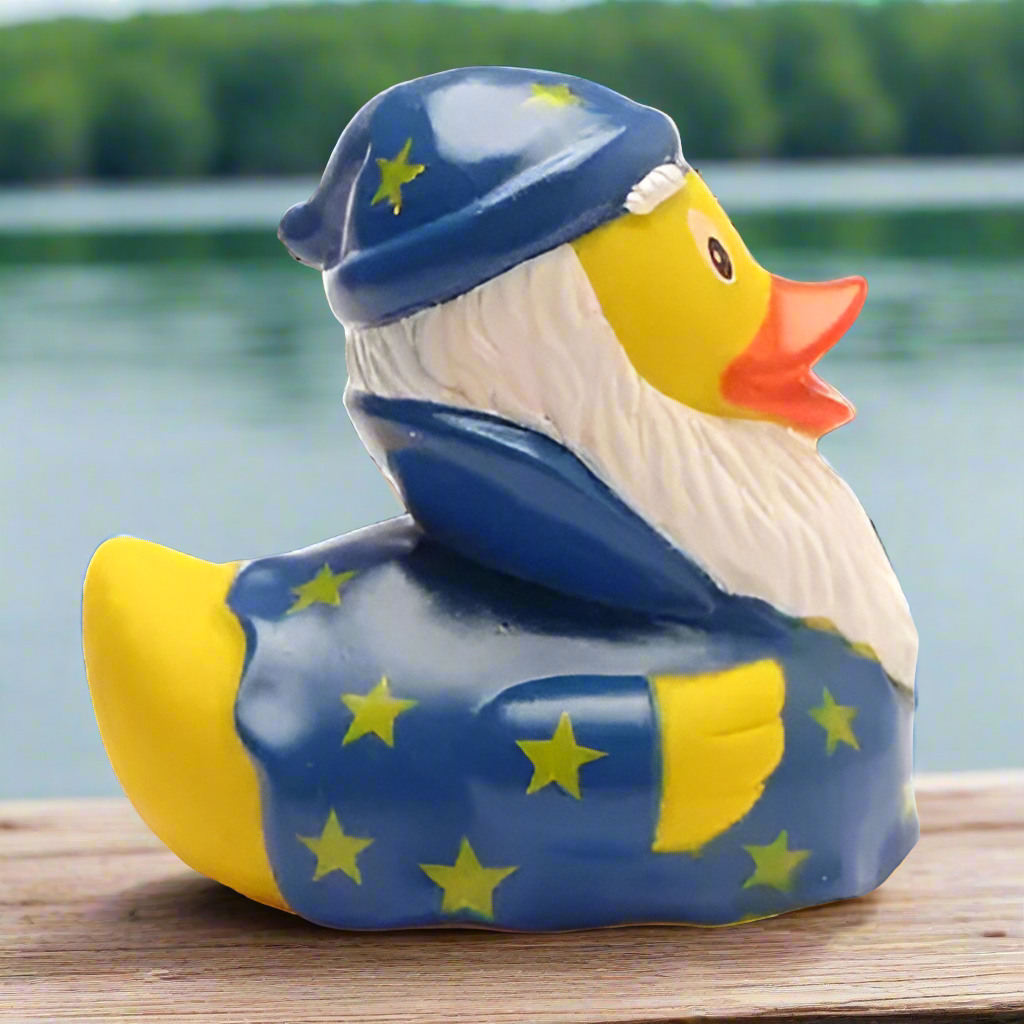 Wizard Duckledore Rubber Duck