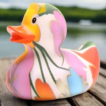 Flowers Rubber Duck