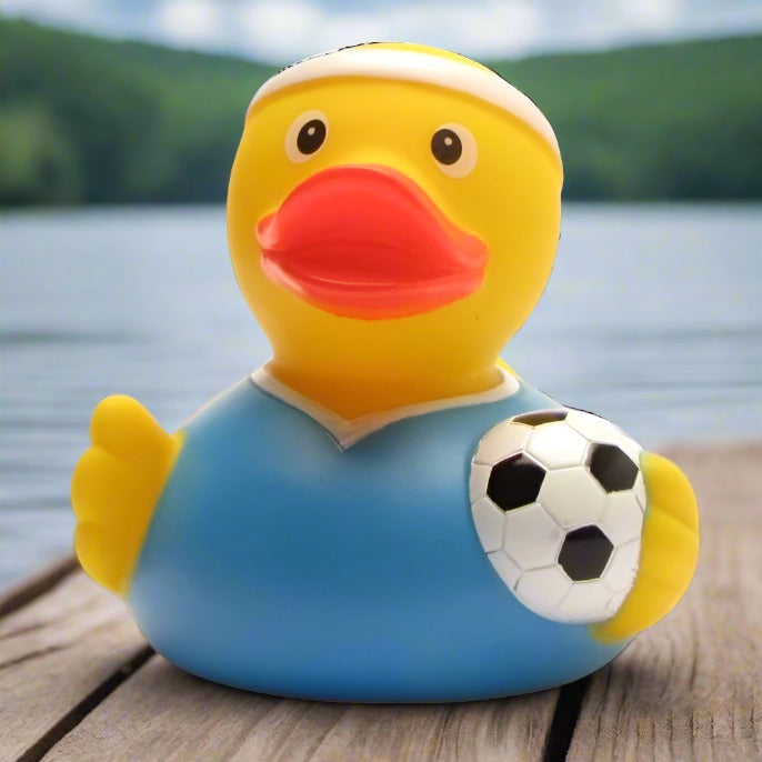 Soccer Rubber Duck