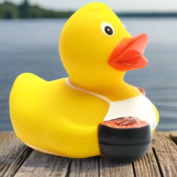 Grill Master Rubber Duck