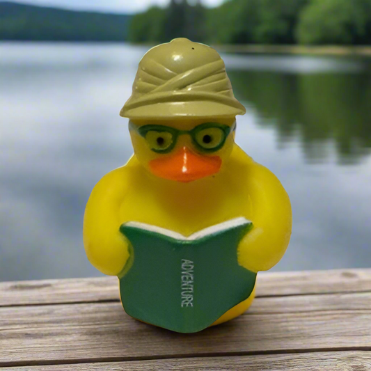 Book Club Adventure Novel Rubber Duck