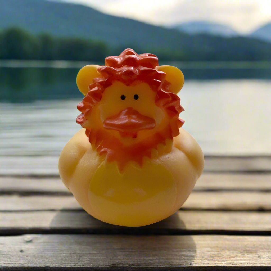 Leo Lion Rubber Duck