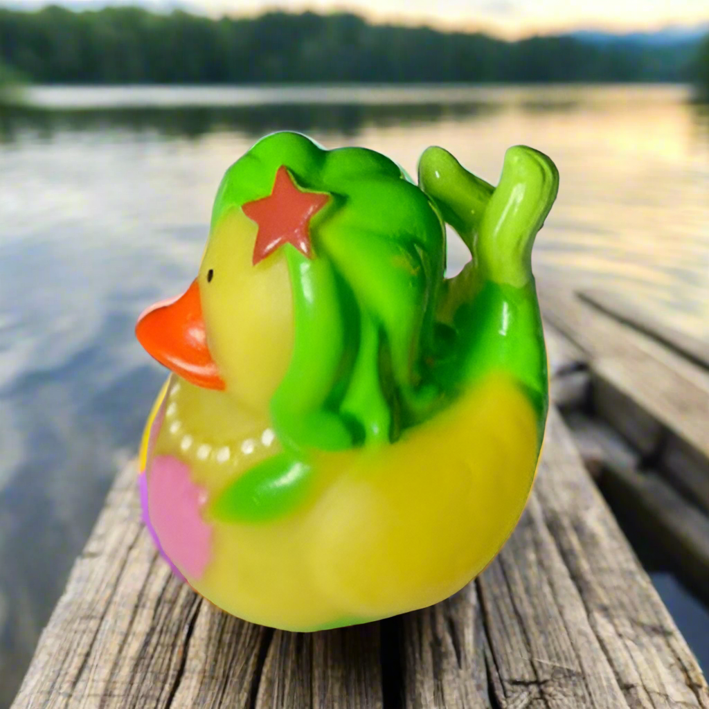 Mermaid Coral  Rubber Duck