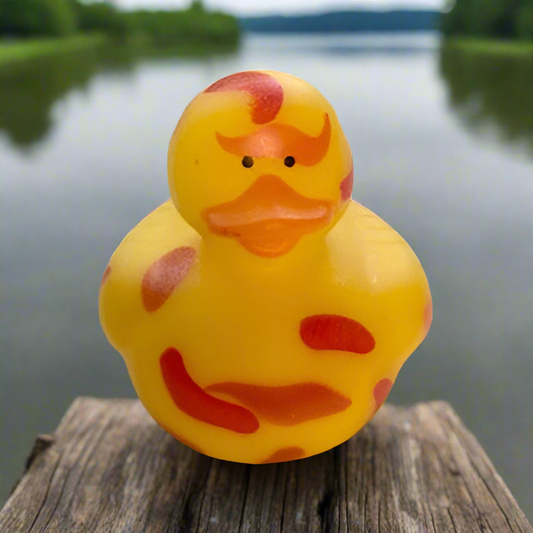 Camo Yellow Rubber Duck