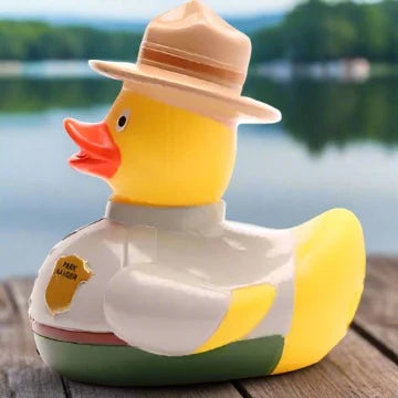 Park Ranger Rubber Duck