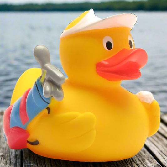 Golfer Rubber Duck