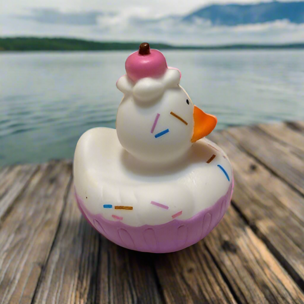 Cupcake Rubber Duck