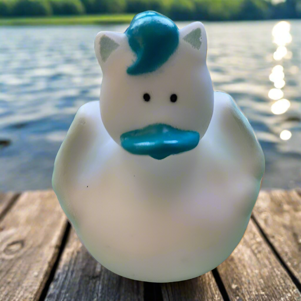 Pegasus Blue Rubber Duck