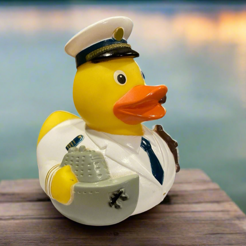 Admiral Sailor Rubber Duck