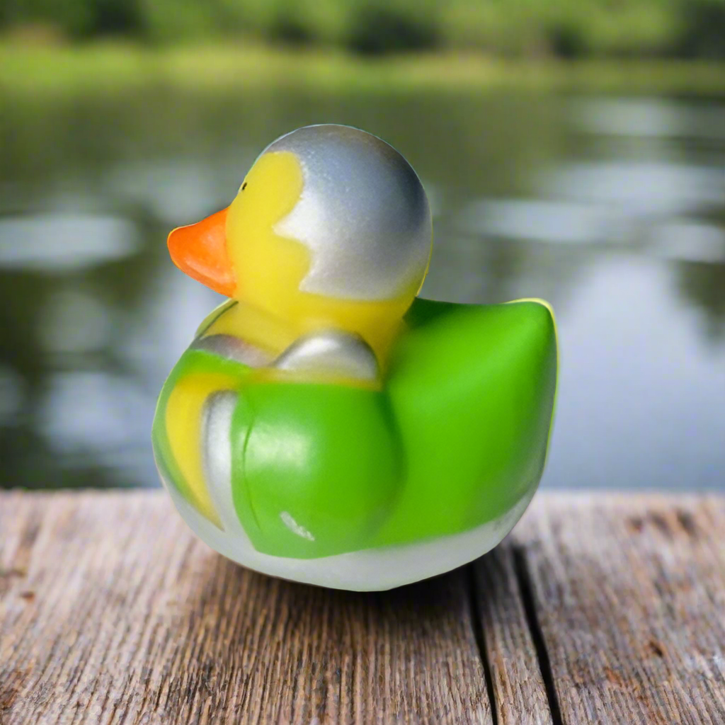 Star Trek Green Rubber Duck