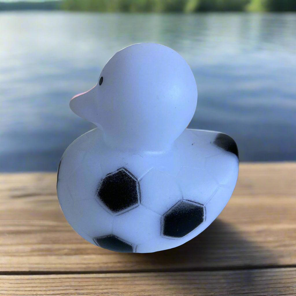 Soccer Rubber Duck