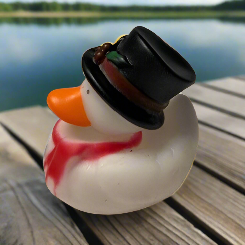 Frosty Rubber Duck