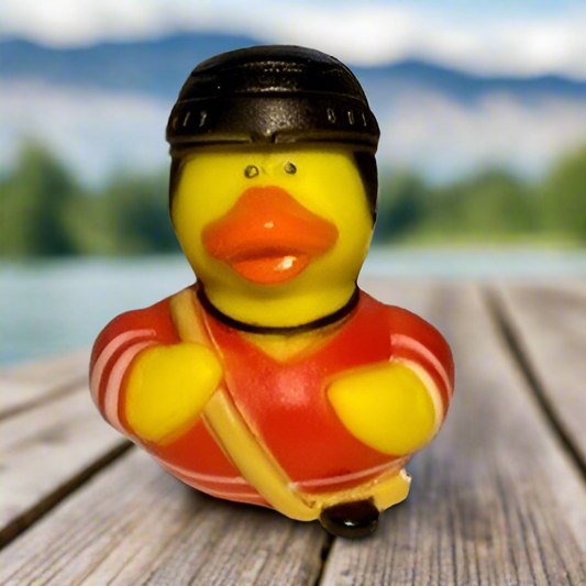 Hockey Puck Rubber Duck