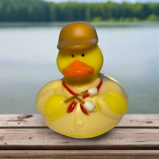 Camping Smores Rubber Duck