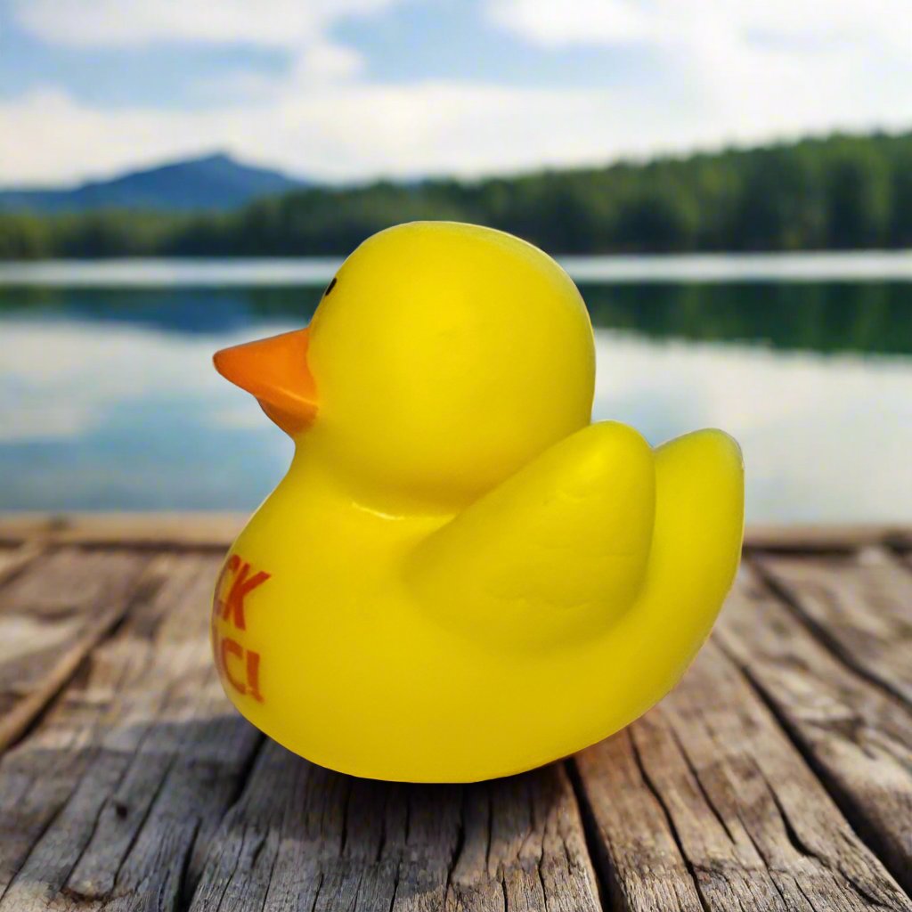 Motivational Quacktastic Rubber Duck