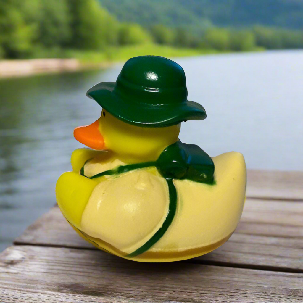 Camping Hiker Rubber Duck