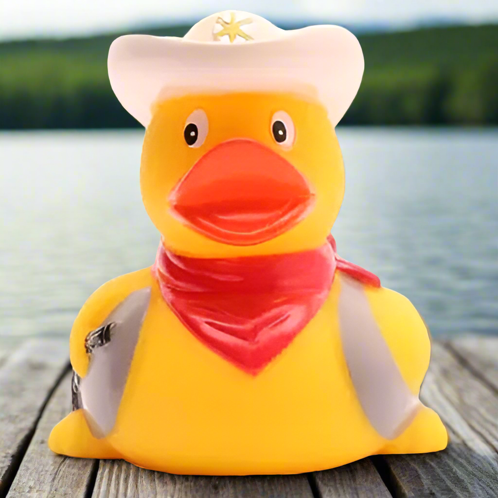 Cowboy Rubber Duck