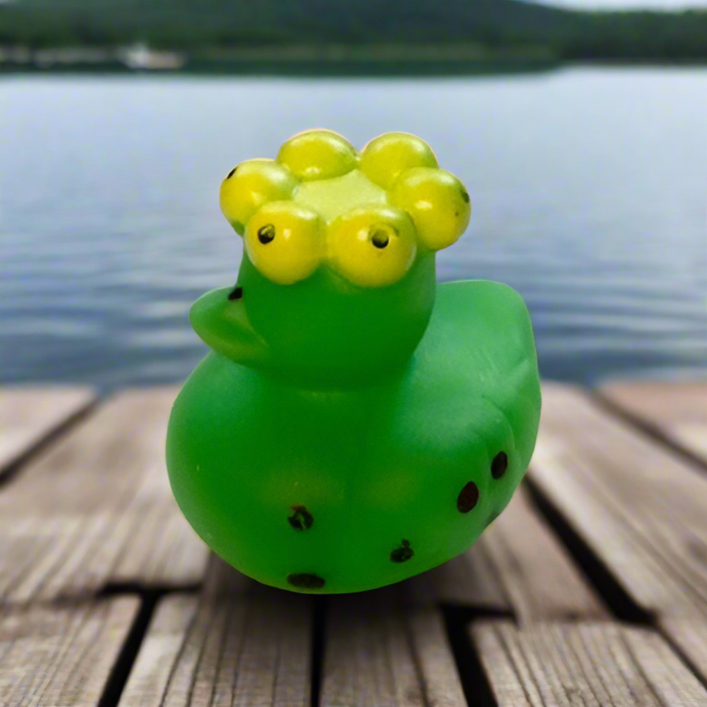 Monster Eyeball Head Rubber Duck