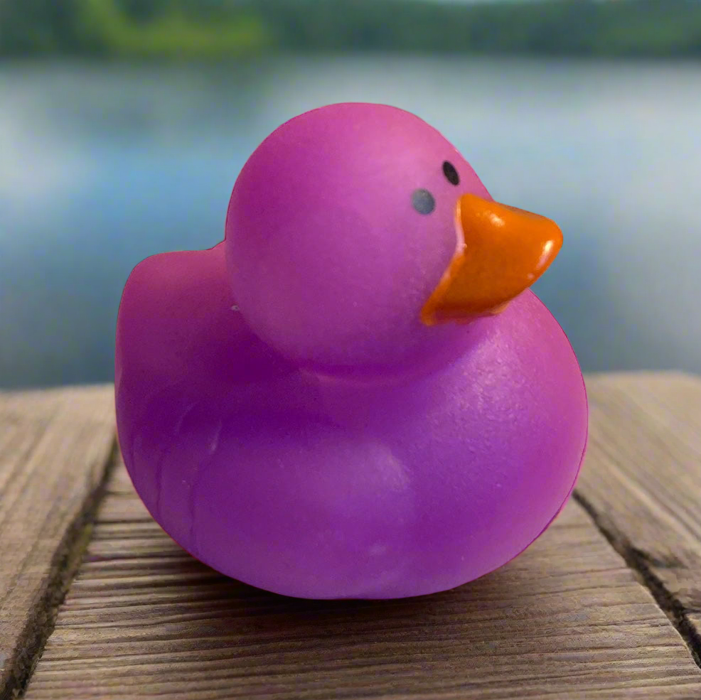 Color Changing Pink Rubber Duck