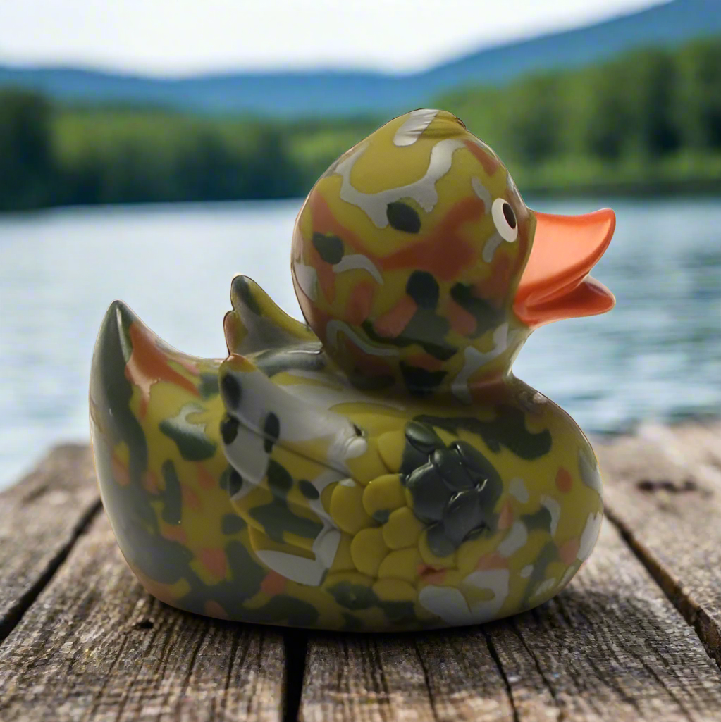 Camouflage Rubber Duck