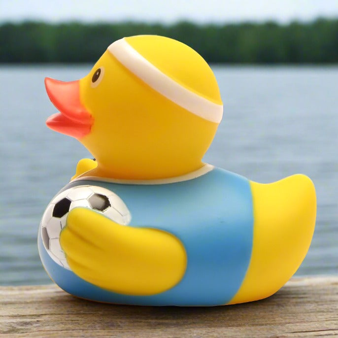 Soccer Rubber Duck