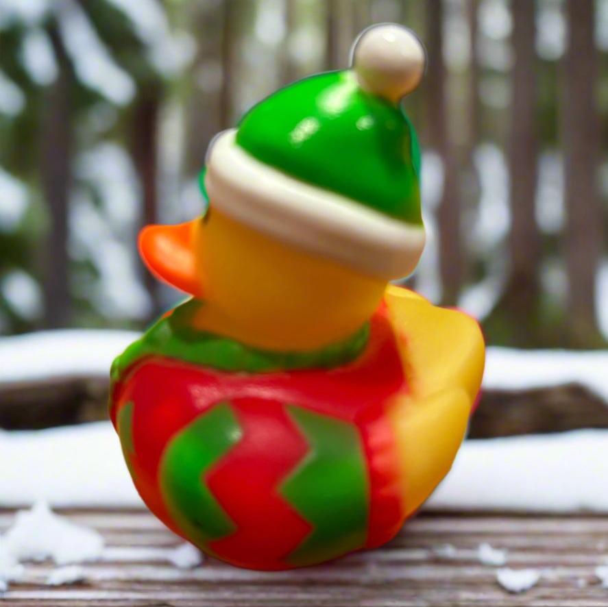 Ugly Christmas Sweater Rubber Duck