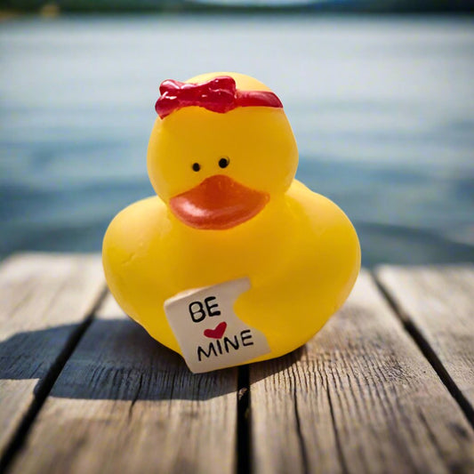 Valentine Card Rubber Duck