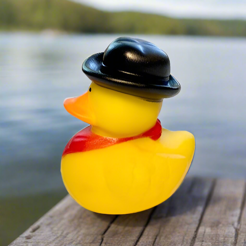 Cowboy Huckleberry Rubber Duck