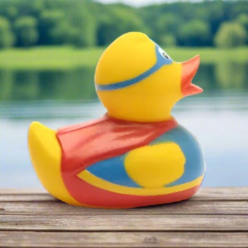 Super Hero Rubber Duck