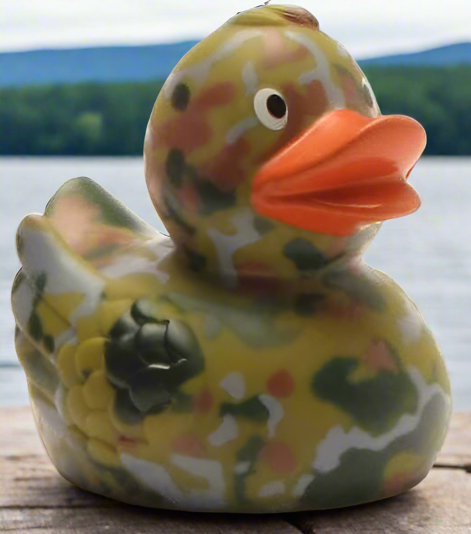 Camouflage Rubber Duck