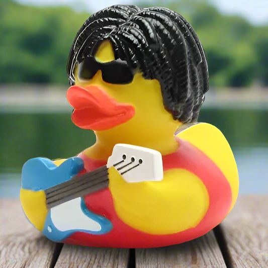 Rock N Roll Rubber Duck