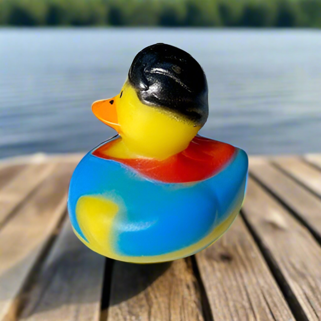 Super Man Rubber Duck