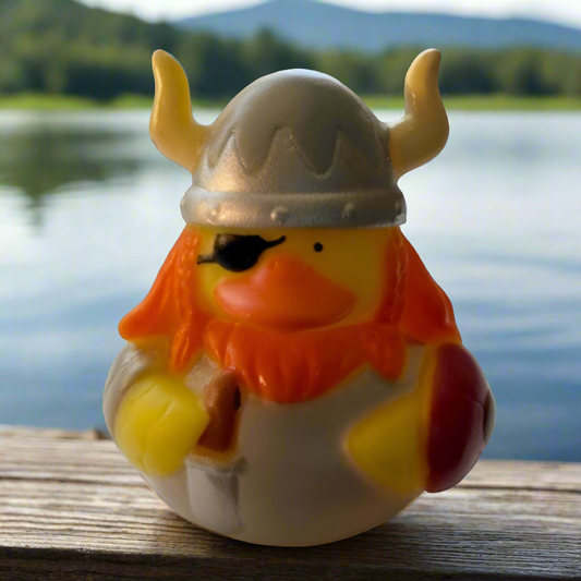 Big Red Viking Rubber Duck