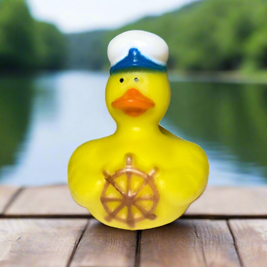 Helmsman Rubber Duck