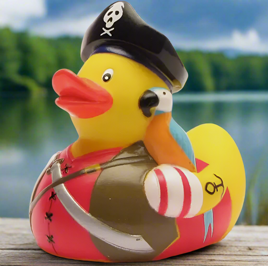 Pirate Buccaneer Rubber Duck