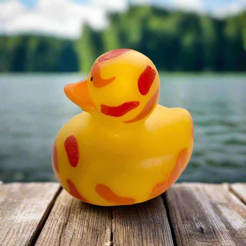 Camo Yellow Rubber Duck