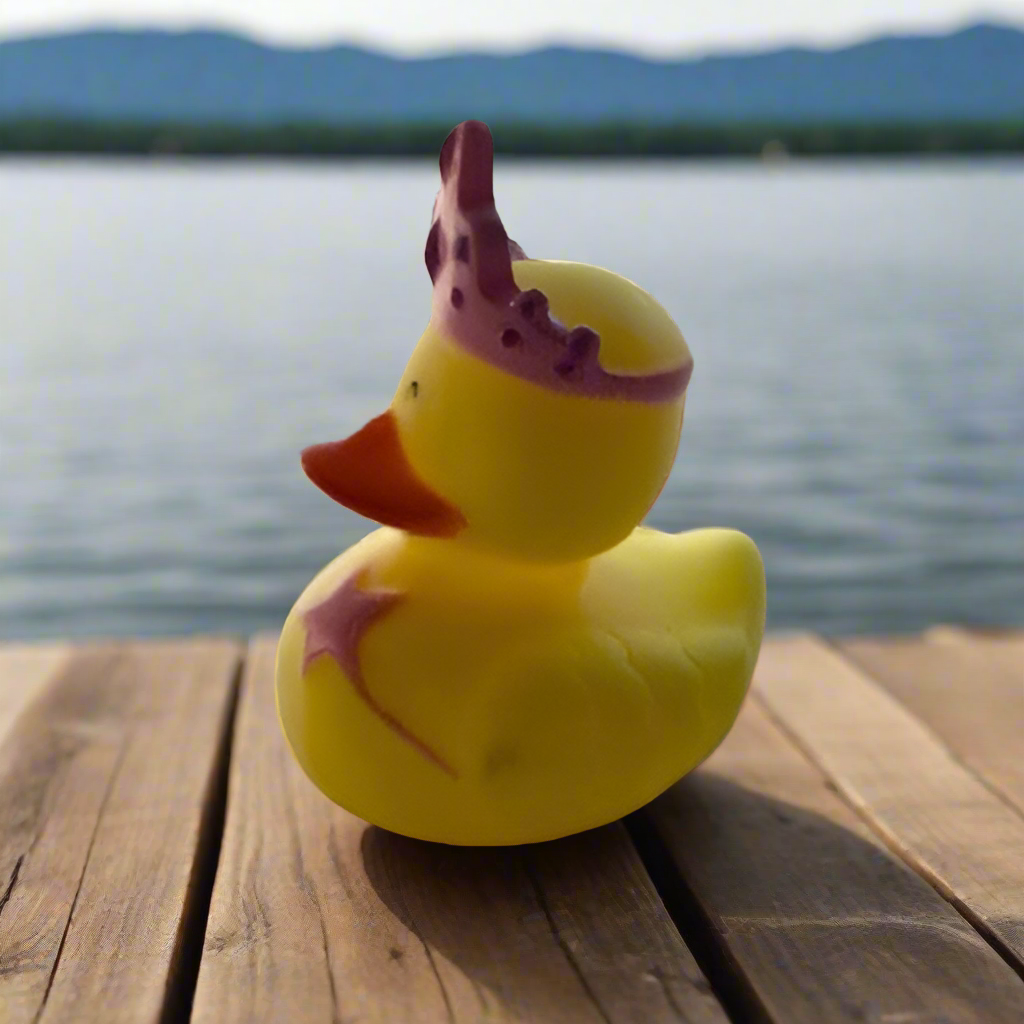 Princess Pink Rubber Duck