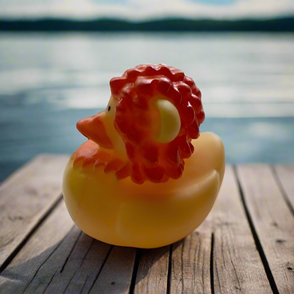 Leo Lion Rubber Duck