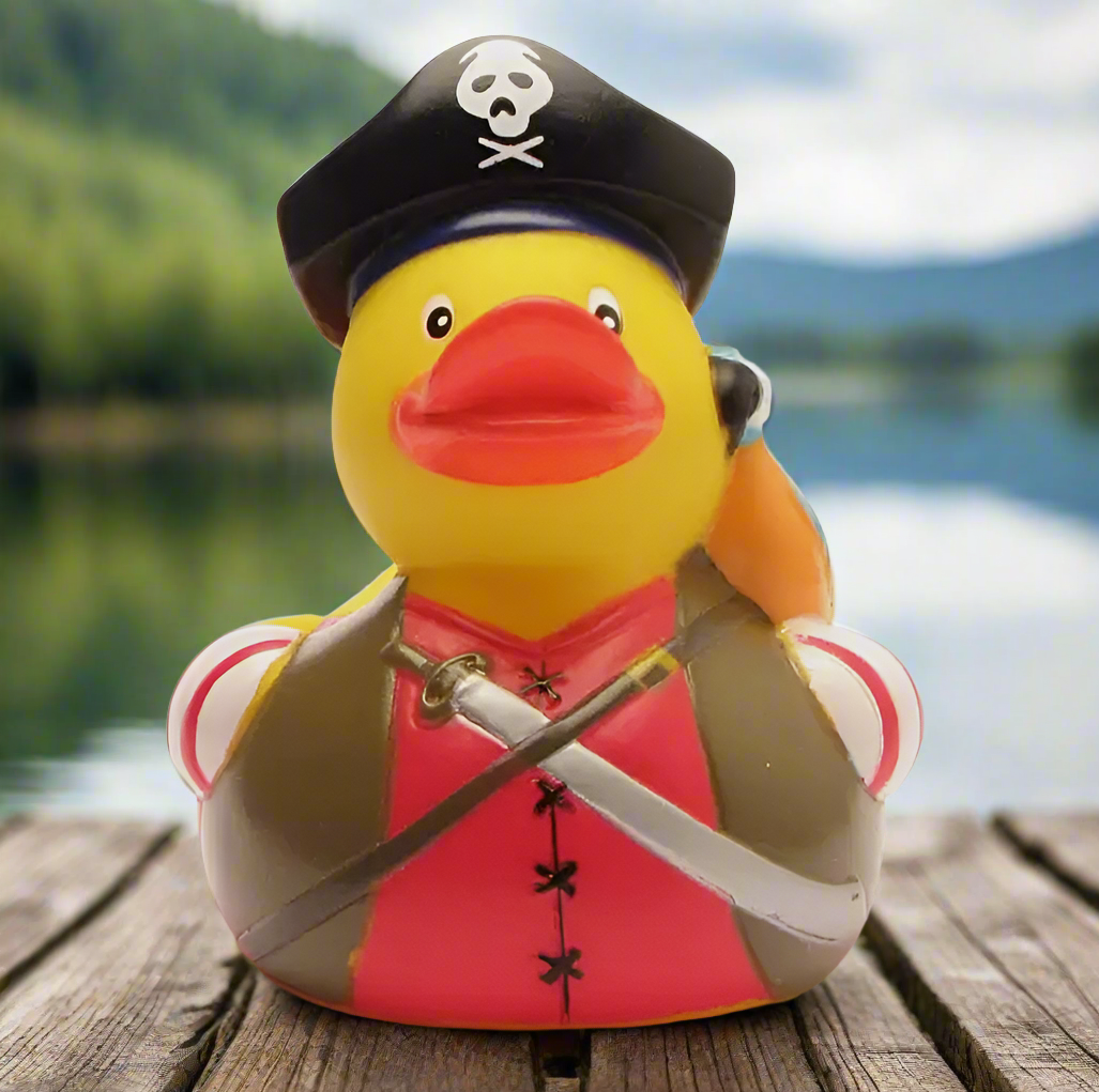 Pirate Buccaneer Rubber Duck