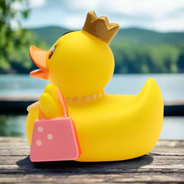 Shopaholic Queen Rubber Duck