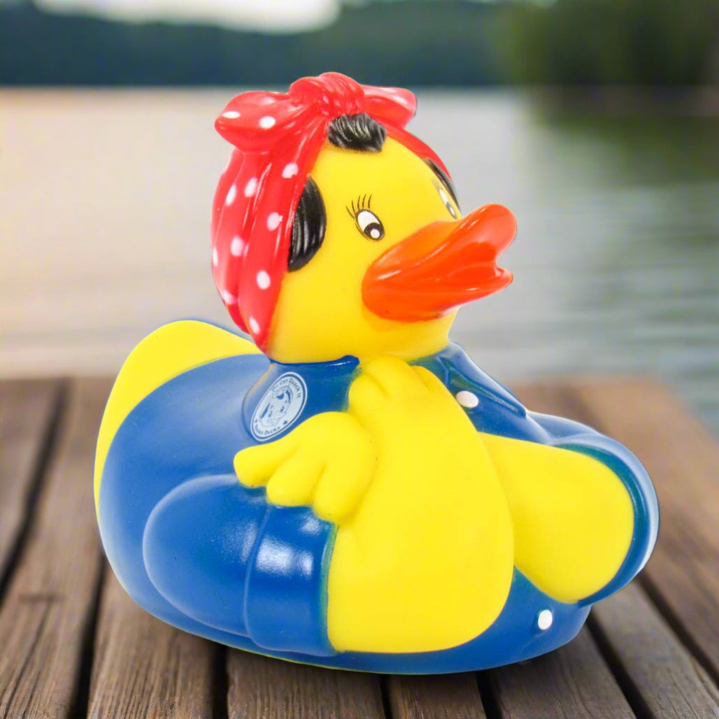 Rosie the Rivetor Rubber Duck