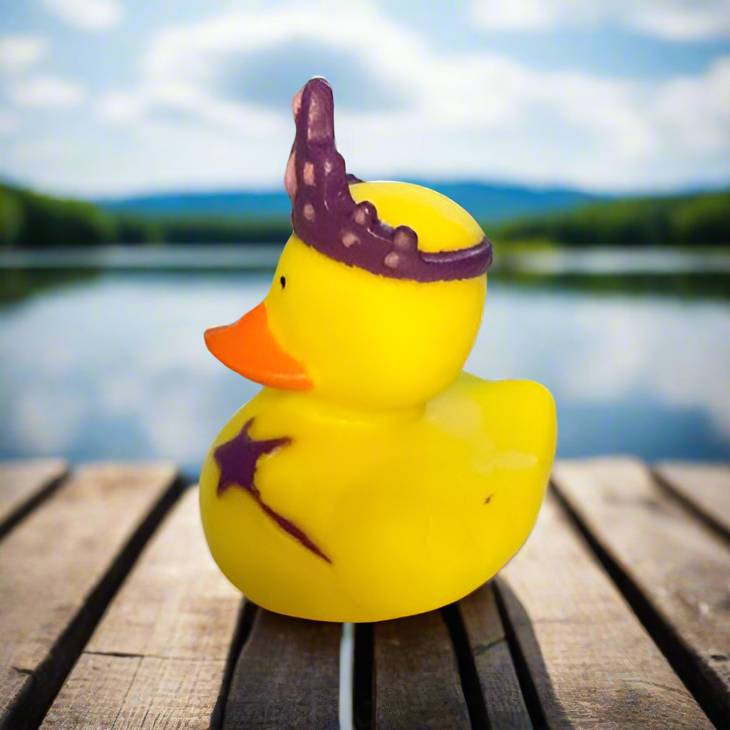 Princess Purple Rubber Duck