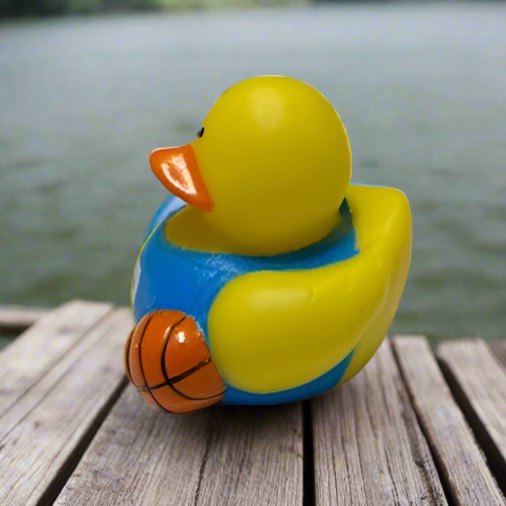 Basketball Nothin But Net Rubber Duck