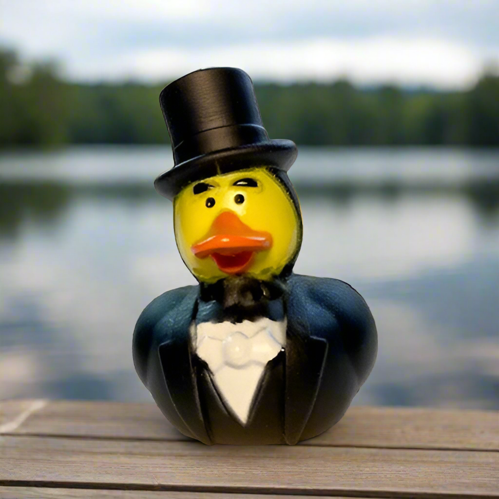 Honest Abe Rubber Duck