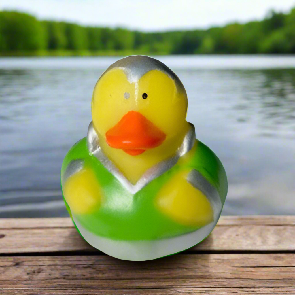 Star Trek Green Rubber Duck