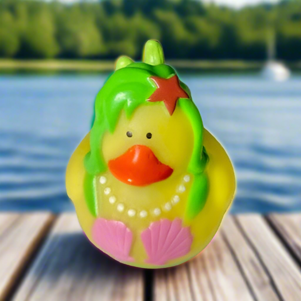 Mermaid Coral  Rubber Duck