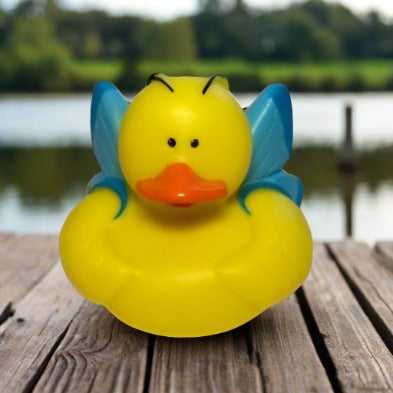 Butterfly Blue Rubber Duck